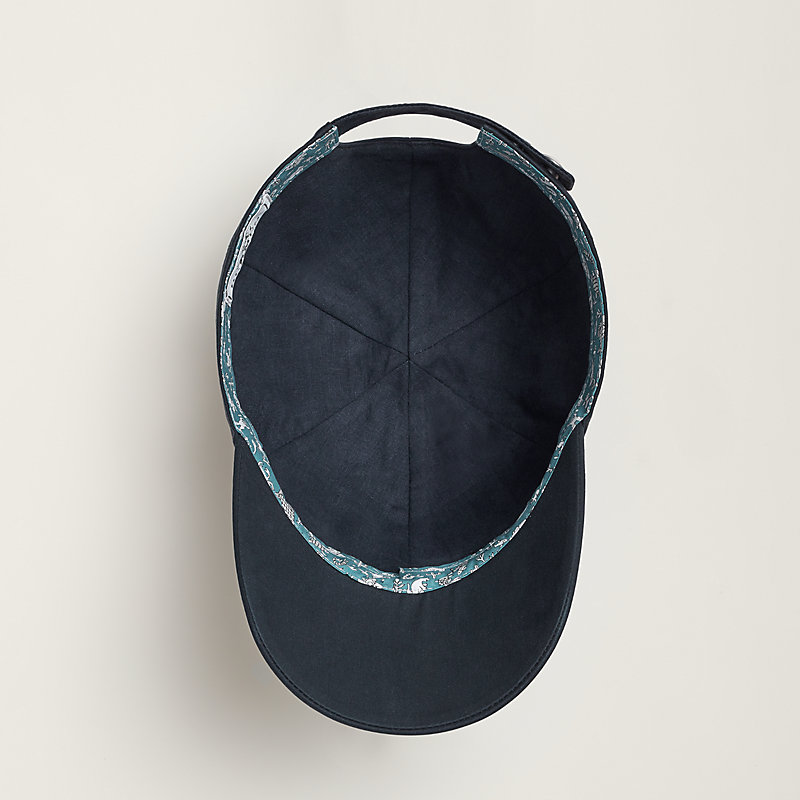 HERMES ライリーキャップ Riley Color cap - Brown | Hermès USA